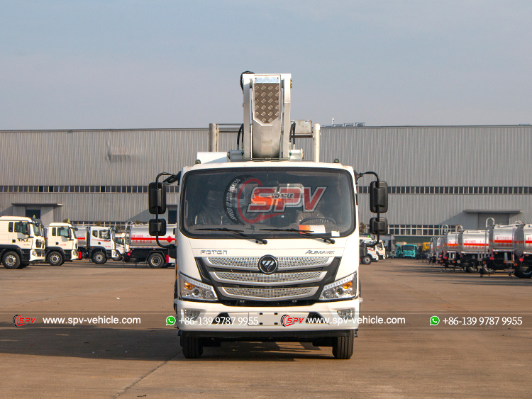 FOTON 32M Aerial Lift Truck  FOTON - Front Side